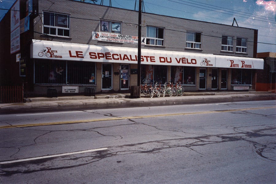 1990 - Primeau Vélo à Pont-Viau (Laval) 