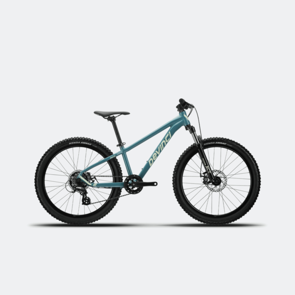 Vélo pour enfant 24 pouces turquoise Devinci Ewoc 24PO 7V 